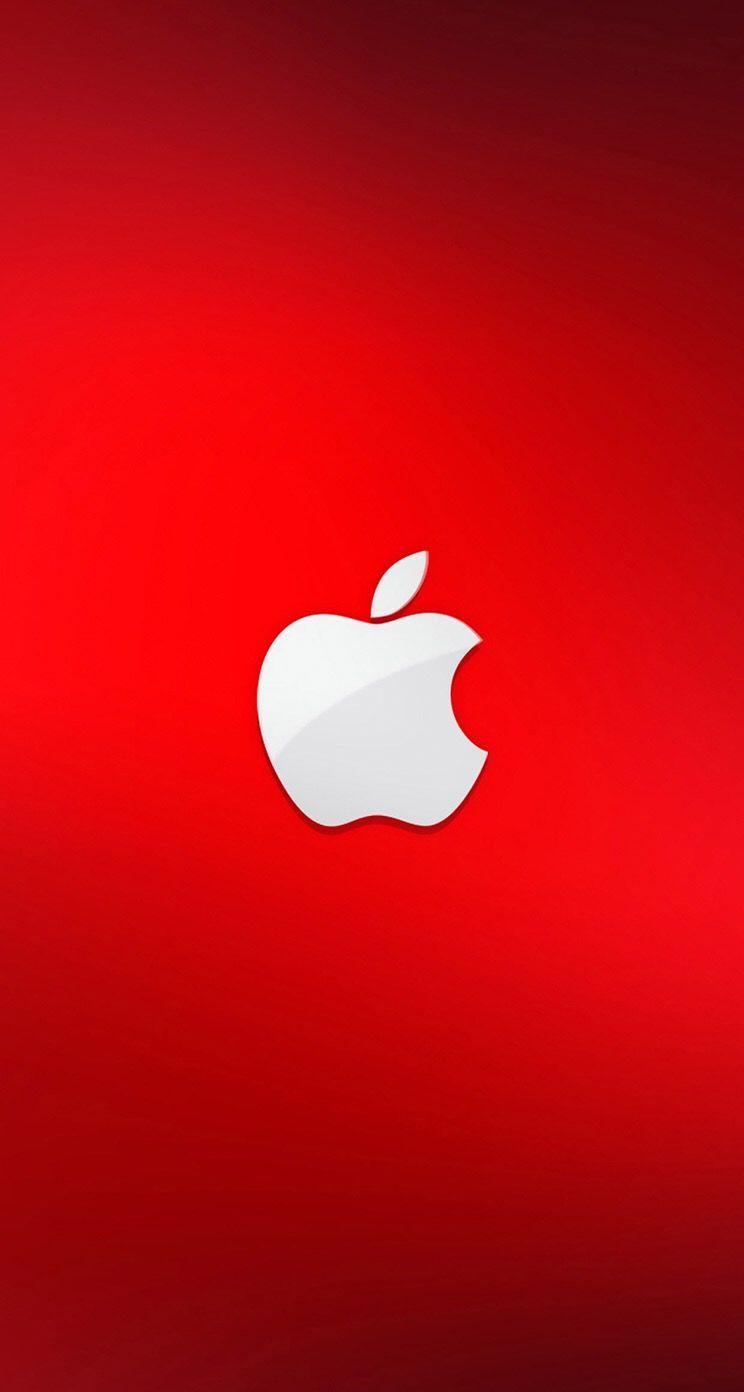 Red Apple Logo - iPhone wallpaper Apple logo | Backgrounds | Fundaluri