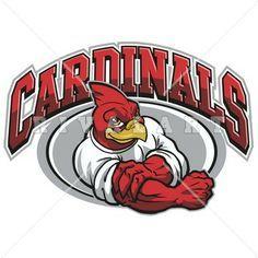 Fighting Cardinal Logo - 18 Best Cardinal Clip Art for Flags images | Clipart images, Custom ...