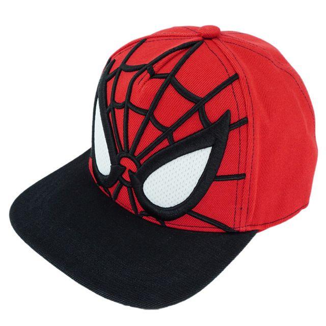 Spider Baseball Logo - SORRYNAM Avengers Spider Man Hat 3D LOGO Baseball Snapback Caps Red ...