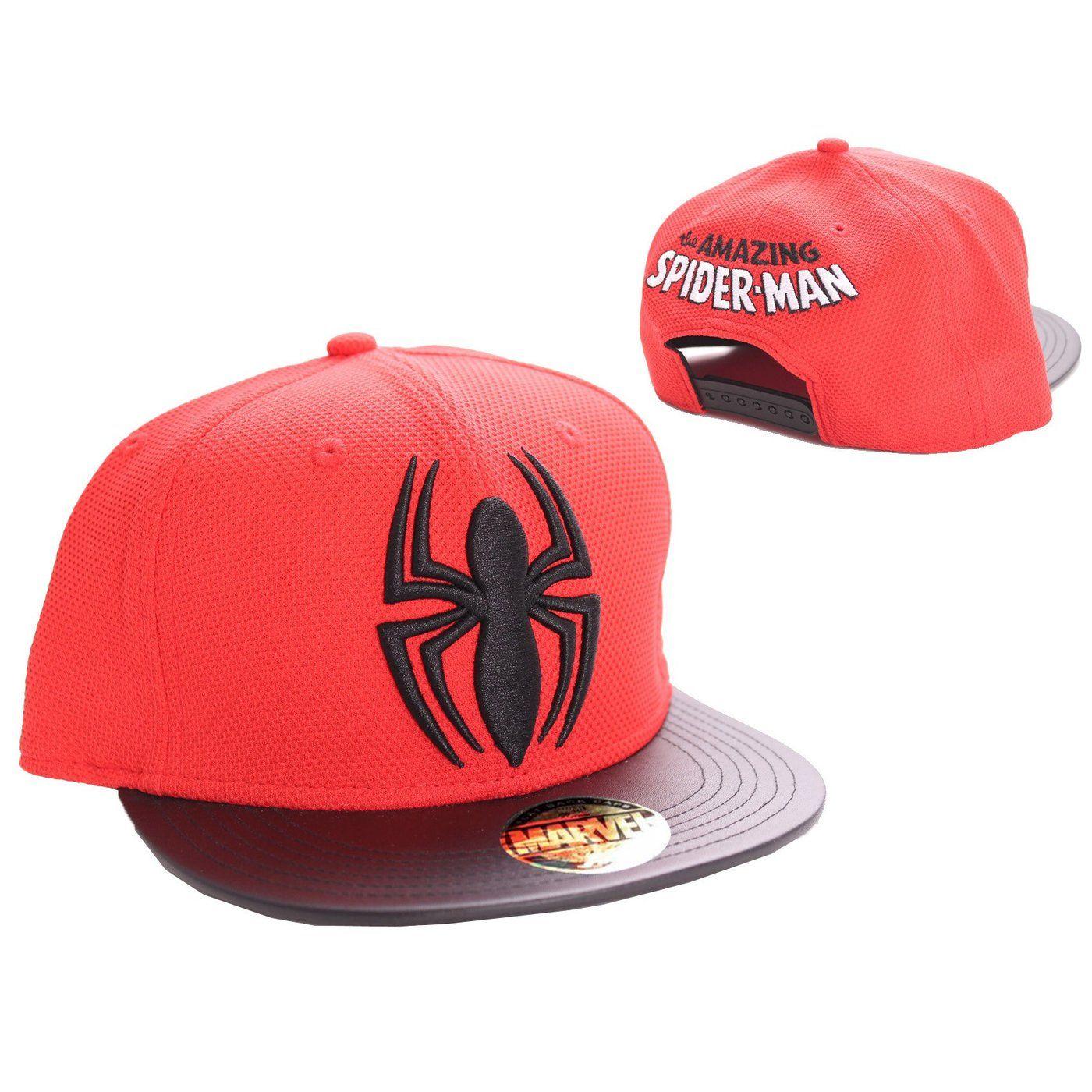 Spider Baseball Logo - Spider-Man Logo Baseball Cap – Razmatazz - Geek Merchandise