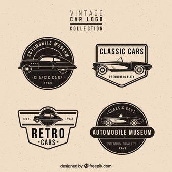 Vintage Car Logo - Classic Car Logo Vectors, Photo and PSD files