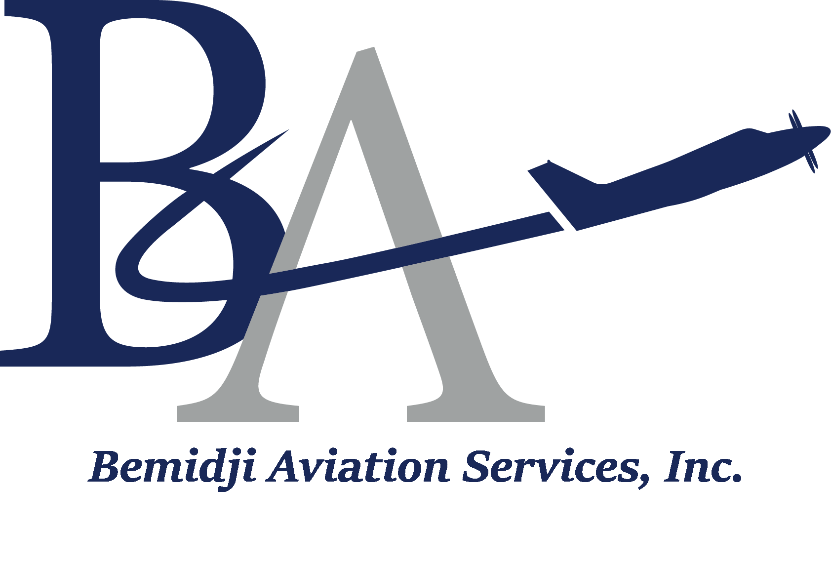 Aviation Logo - BEMIDJI AVIATION LOGO with text | AirCorps Aviation