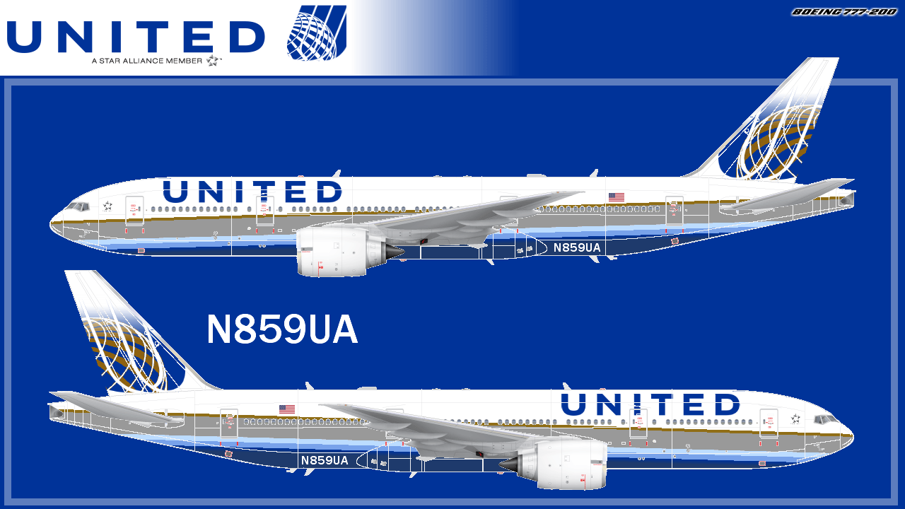 United Globe Logo - A (Semi) United Brand Refresh - Airliners.net