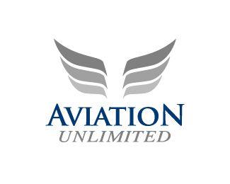 Aviation Logo - Aviation Unlimited Designed