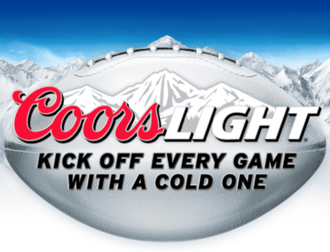 Coors Light Football Logo - Coors Light Football Sweepstakes (Select States 175 Winners!)