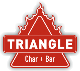 Red Triangle Restaurant Logo - Triangle Char & Bar | Best Burger In Charleston SC | Burger Restaurant