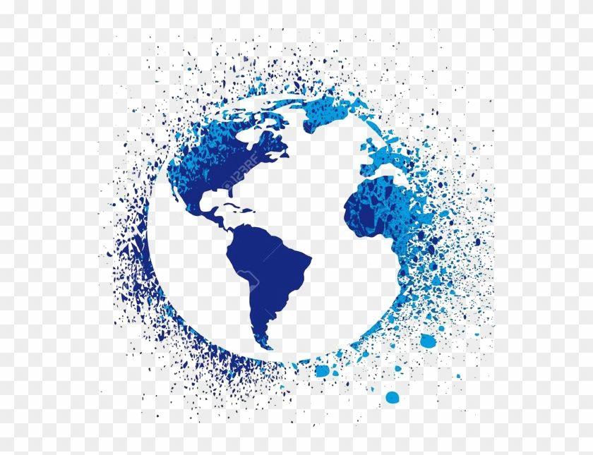 United Globe Logo - United States Earth World Map Globe Globe World Map