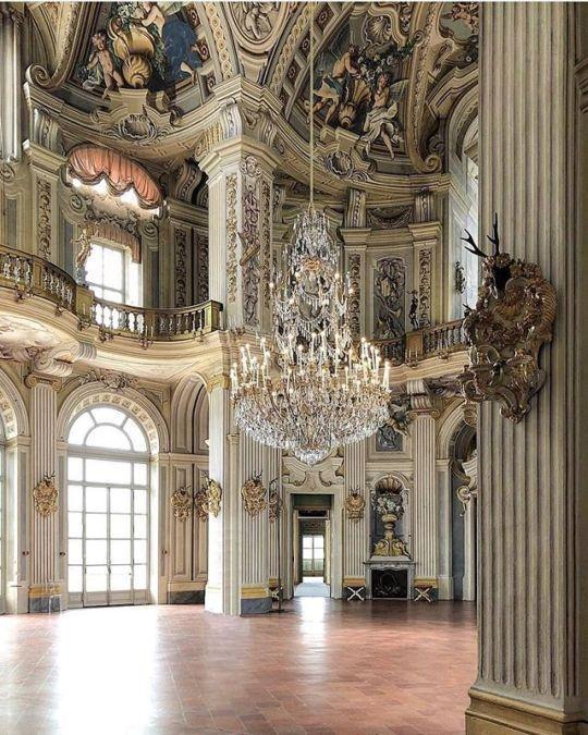 Palace Home Decor Logo - Stupingi palace, Italy. Beautiful architecture and decor