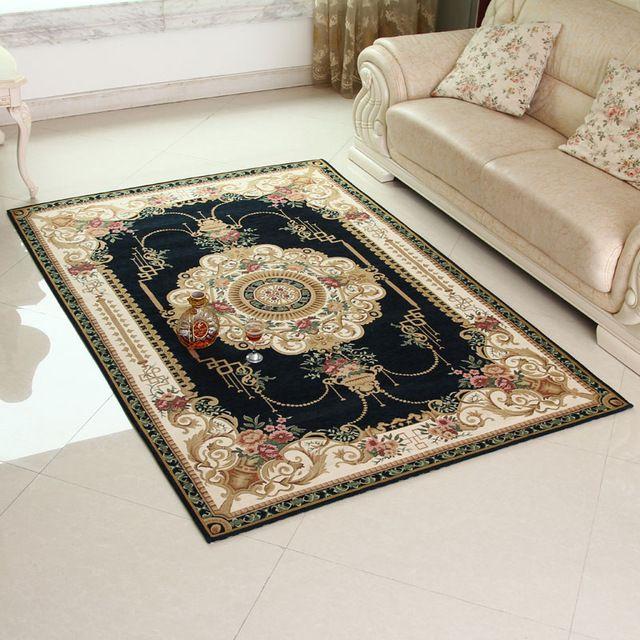 Palace Home Decor Logo - Europe Classical Palace Carpets For Living Room Home Decor Bedroom
