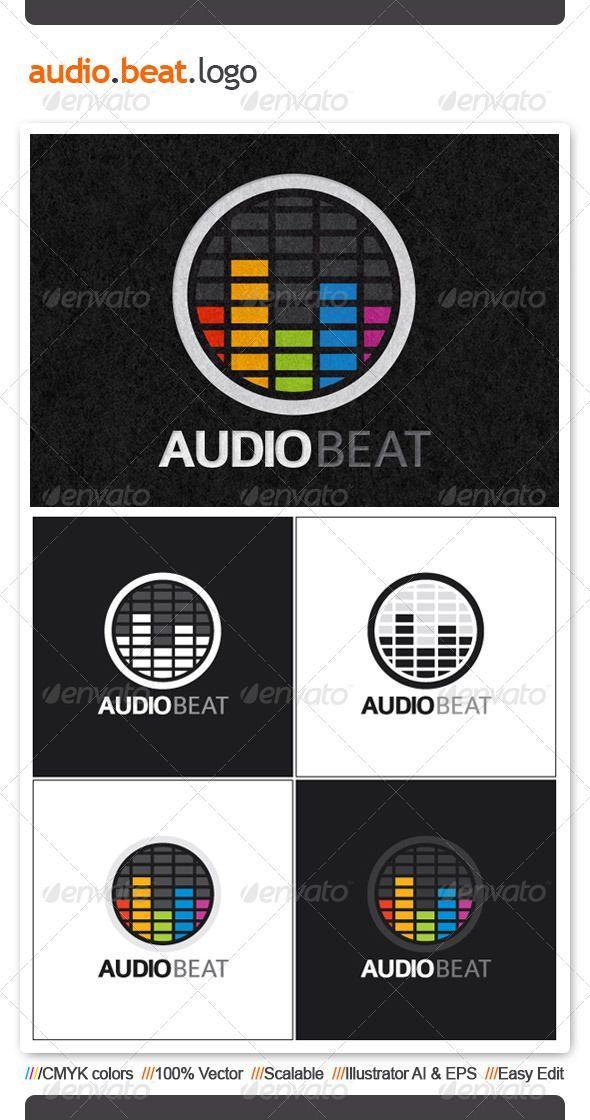Cool Beat Logo - Audio Beat Logo Template - Symbols Logo Templates | Water ...