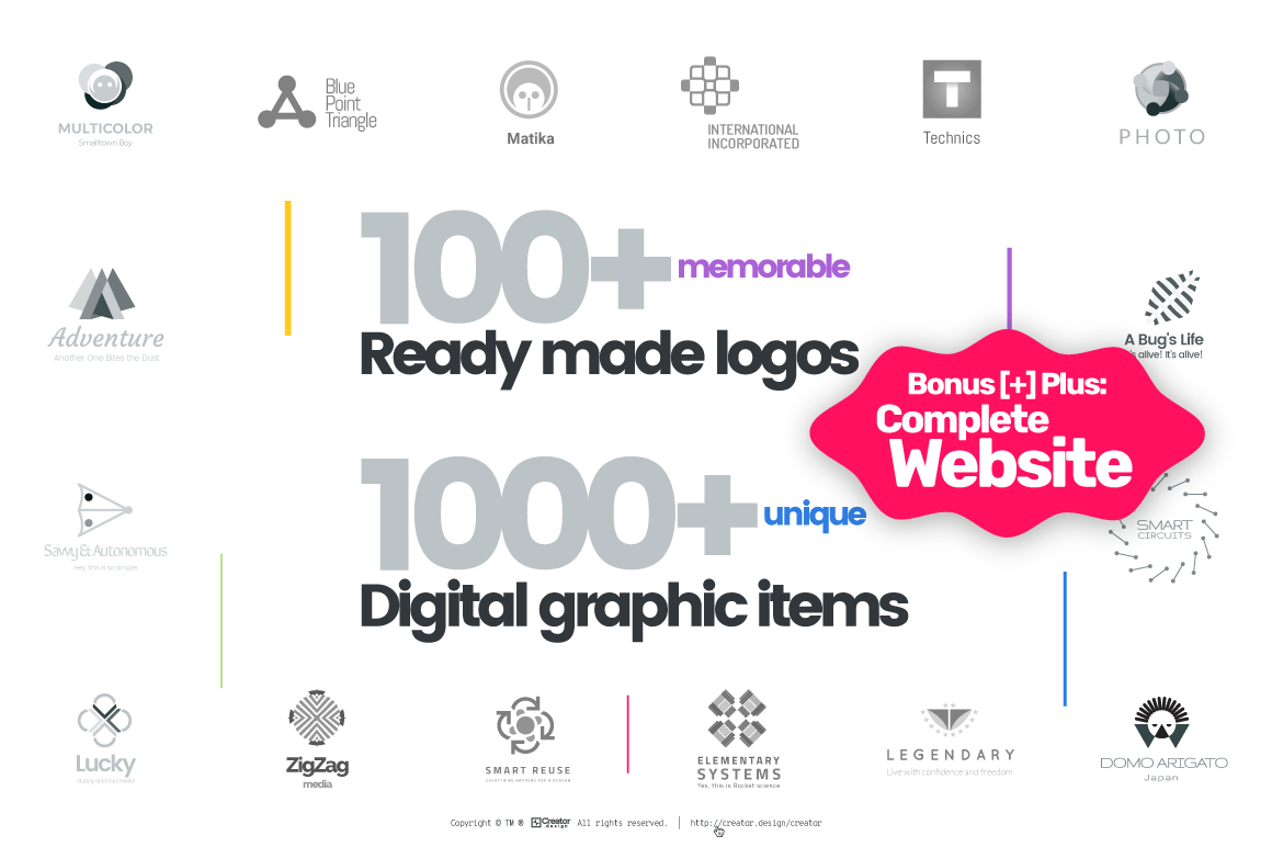 Website w Logo - LogoCreator. Create Logos for Companies, Businesses, Startups