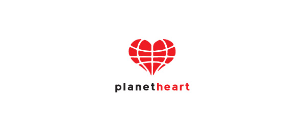 Heart Globe Logo - 50+ Smart Globe Logo Designs for Inspiration - Hative