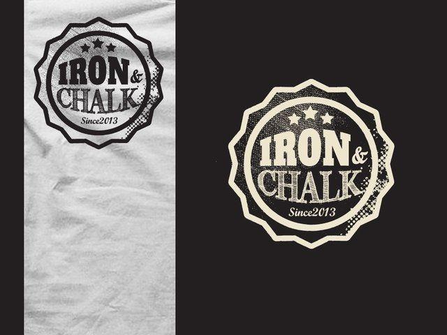 Chalk Location Logo - DesignContest - Iron and Chalk onilne and retail location fitness ...