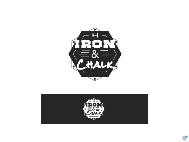 Chalk Location Logo - Iron And Chalk Onilne And Retail Location Fitness Iron And Chalk