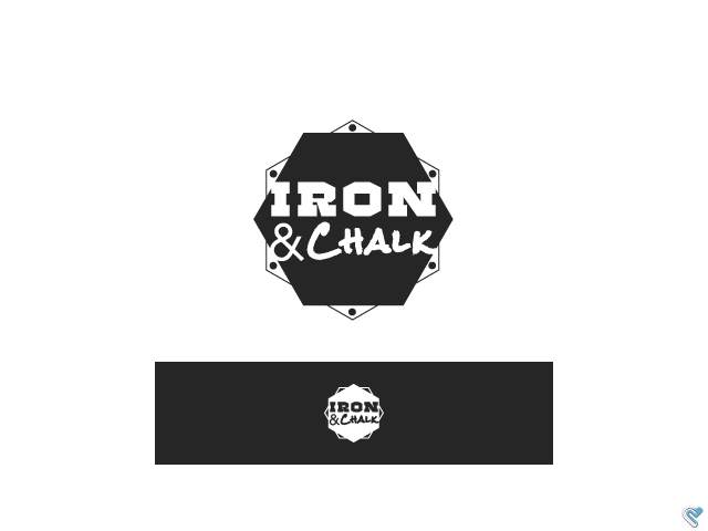 Chalk Location Logo - Iron and Chalk onilne and retail location fitness iron-and-chalk ...