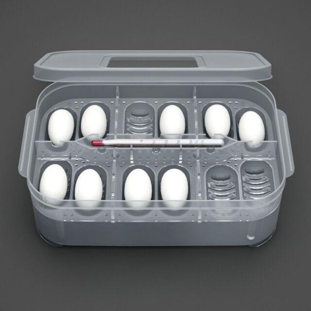 Reptile Egg Logo - 12 Reptile Egg Incubator Tray Thermometer Incubation for Gecko ...