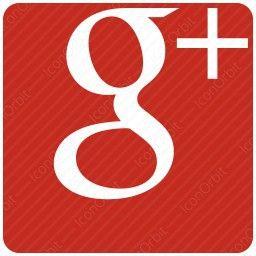 Square in Red Plus Logo - Google Plus Square Logo icon | IconOrbit.com