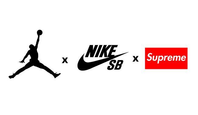 Nike Supreme Logo - Rumor: Air Jordan 1 High x Nike SB x Supreme - OG EUKicks Sneaker ...