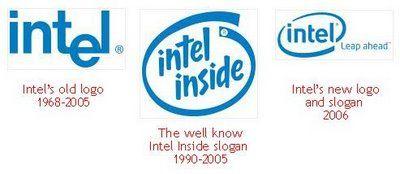 First Intel Logo - Awesome Showcase of Logo Design Tutorials and Templates | Photoshop ...