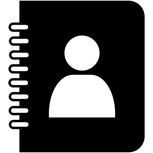 Contact Logo - Phone Book icon | Myiconfinder