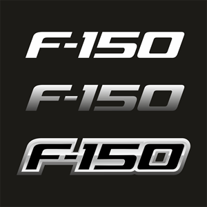 Ford F Logo - Ford F-150 2009 (new) Logo Vector (.CDR) Free Download