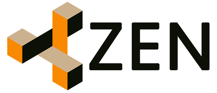 Zen Coin Logo - biz/ & Finance
