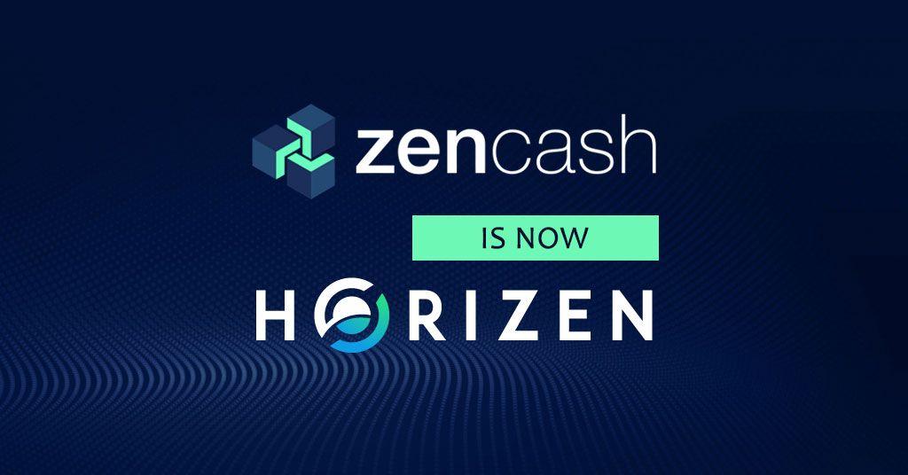 Zen Coin Logo - ZenCash is now Horizen cryptocurrency ZEN rebrands to Horizen