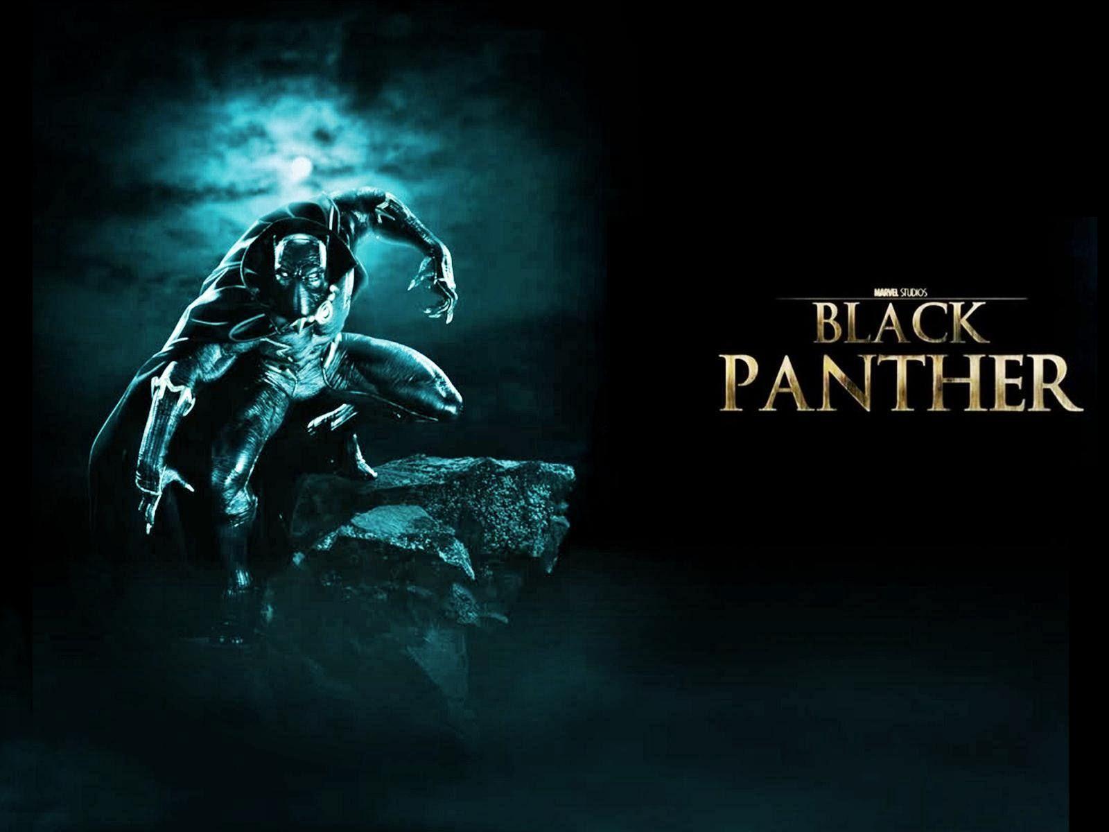 Black Panther Movie Logo - Black Panther Movie Logo Wallpaper Background 62054