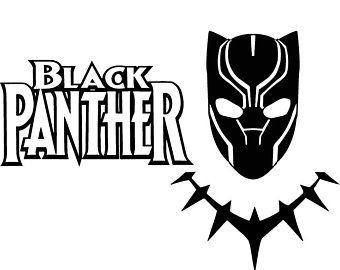 Black Panther Movie Logo - Black panther art | Etsy