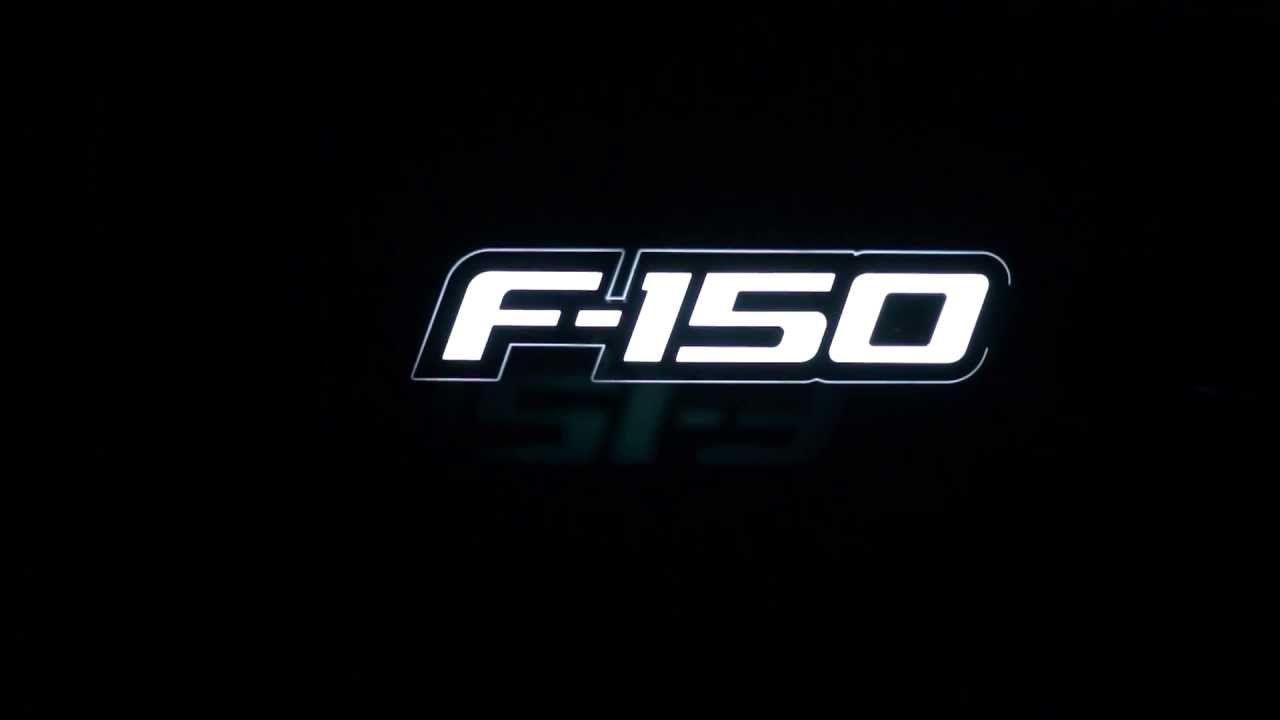 Ford F Logo - RECON Part # 264282WHBK 09-14 Ford F-150 Illuminated Emblems WHITE ...
