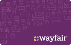 Wayfair Logo - Buy Wayfair Gift Cards at a Discount