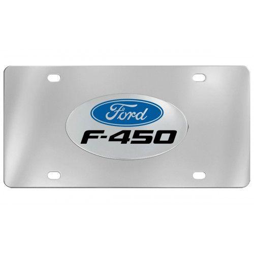 Ford F Logo - Personalized Ford - F-450 With Logo Attached To Stainless Steel ...