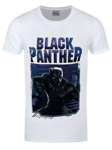 Black Panther Movie Logo - Black Panther Movie Logo Image Men's White T-shirt | eBay