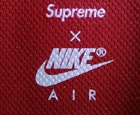 Nike Supreme Logo - Supreme x Nike Air Force 1 High Black Famous