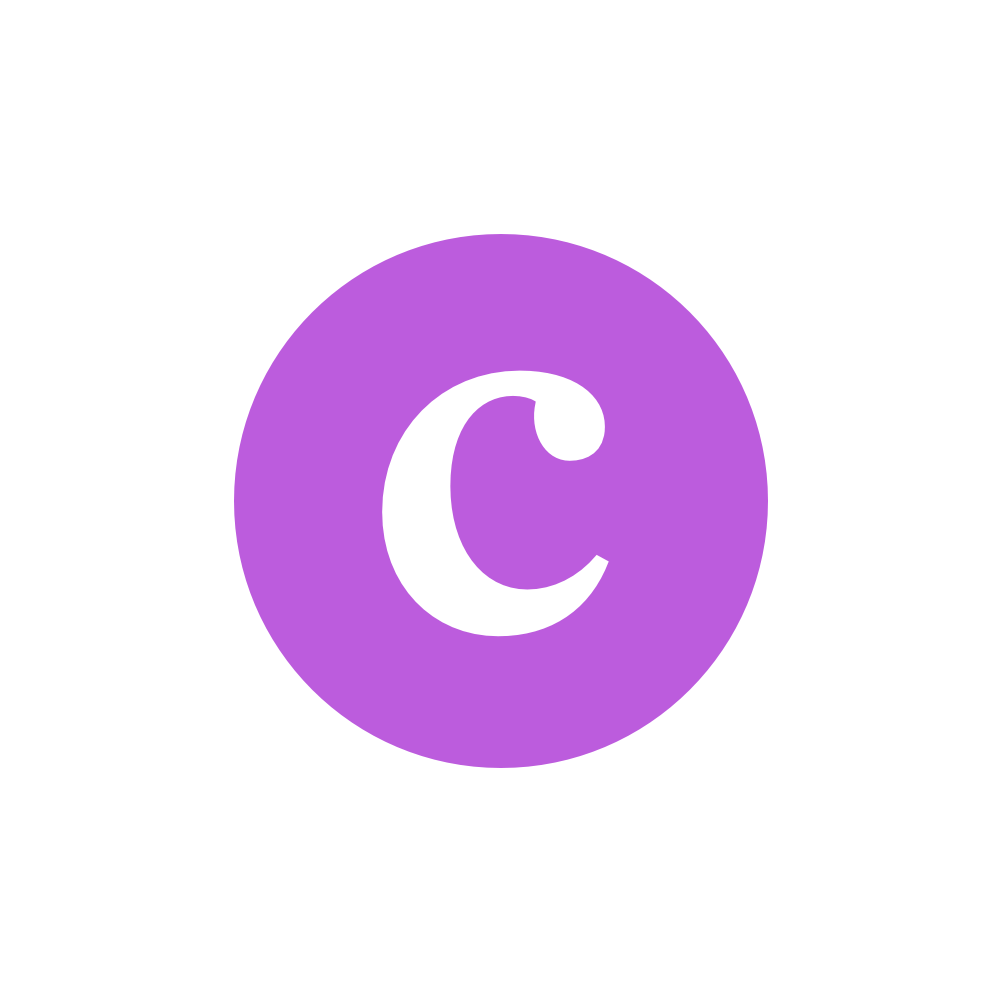 Purple C Logo - Nocturn — colleen curtis
