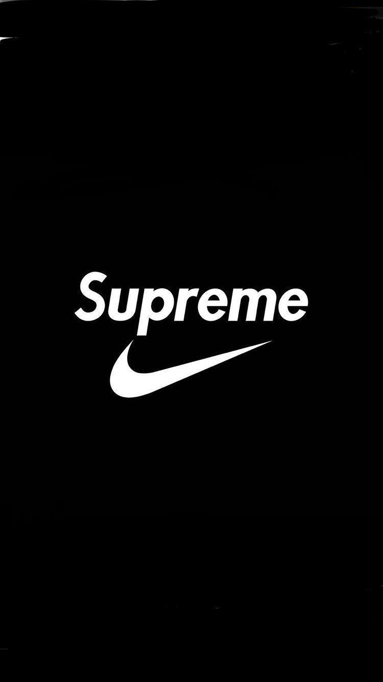 Nike Supreme Logo - Wallpaper. Supreme wallpaper, Nike