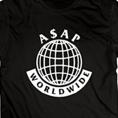 ASAP Rocky Logo - Vintage T Shirts Mens A$Ap Mob Logo Asap Rocky Lord Stylish Men'S