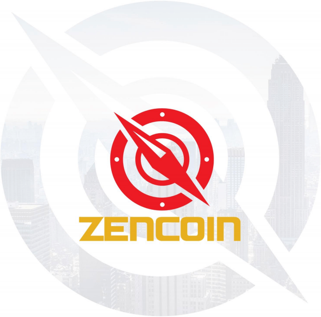Zen Coin Logo - ZenCoin, high privacy, and security for every transaction!