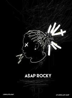 ASAP Rocky Logo - Best Parking Spot image. Hip hop art, Asap rocky fashion
