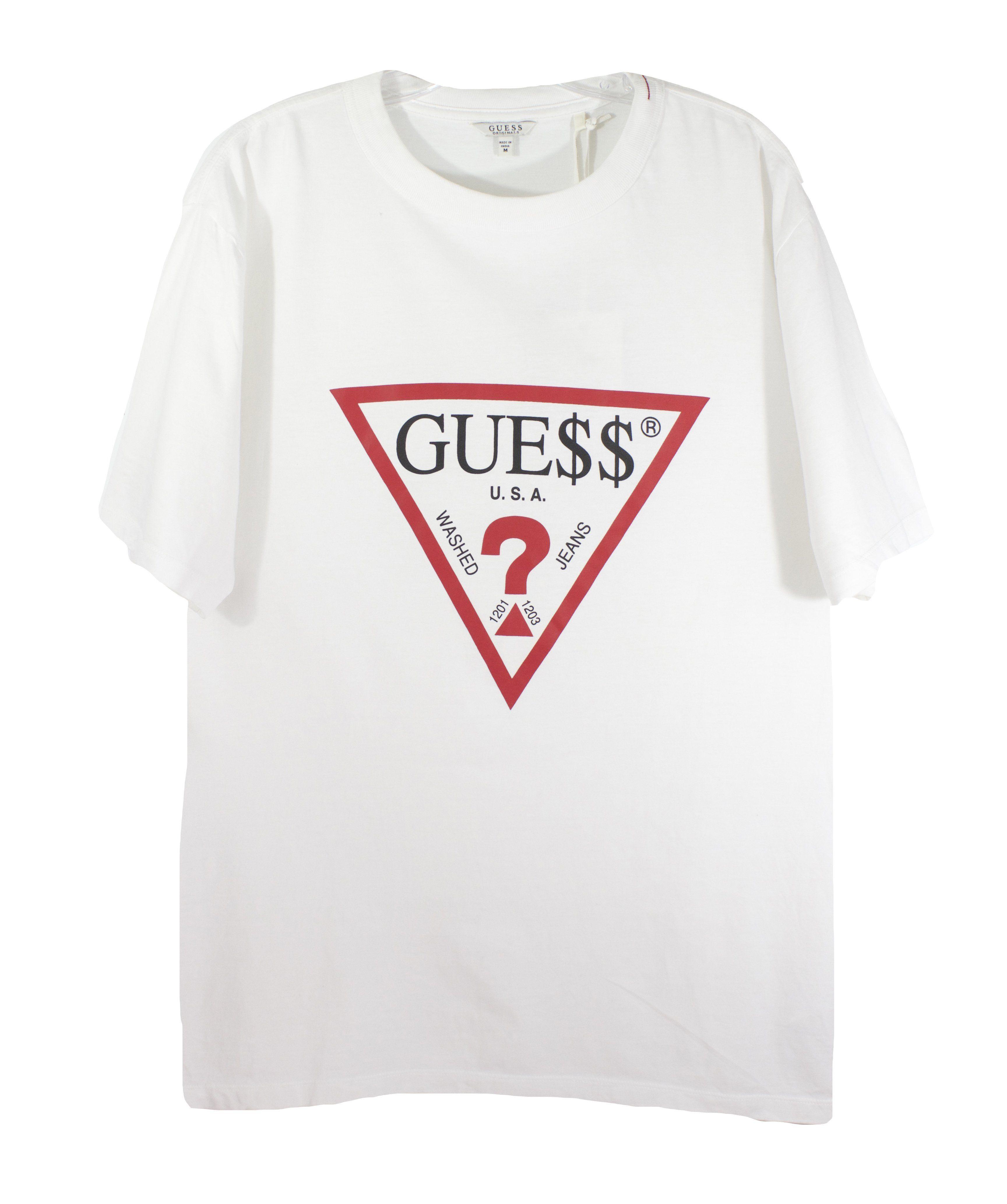 ASAP Rocky Logo - Guess X Asap Rocky White Classic Logo T Shirt