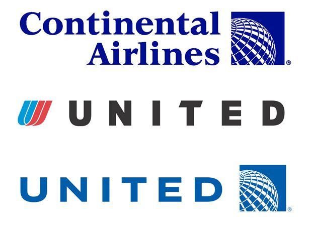 Continental Globe Logo - Observation: US Airways, American Airlines and Vignelli's AA logo ...