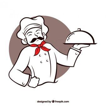 Restaurant Server Logo - Waiter Vectors, Photos and PSD files | Free Download