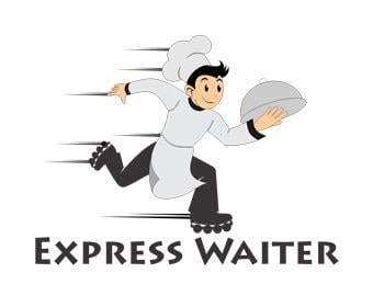 Waiter Logo - Logo design entry number 32 by masjacky | Express Waiter logo contest