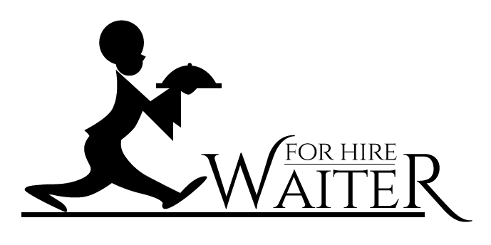 Waiter Logo - Waiter For Hire – Waiters for hire for any event!