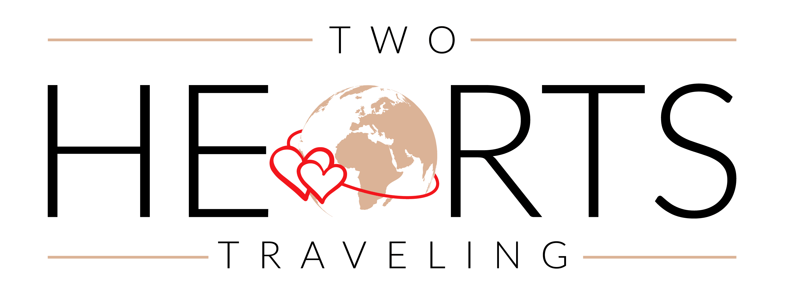 Two Hearts Logo - Home - Two Hearts Traveling