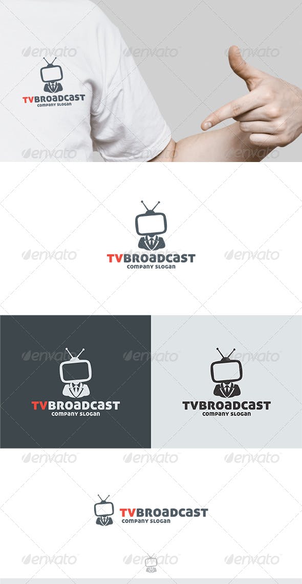 Broadcast Logo - TV Broadcast Logo by Kapacyko | GraphicRiver