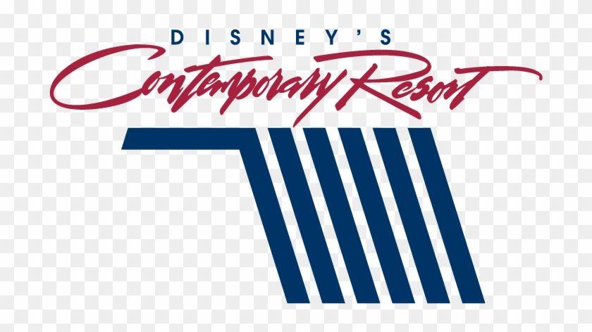 Disney Resorts Logo - Contemporary Resort Contemporary Resort Logo