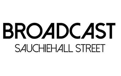 Broadcast Logo - Independent Venue Week. Glasgow, Broadcast