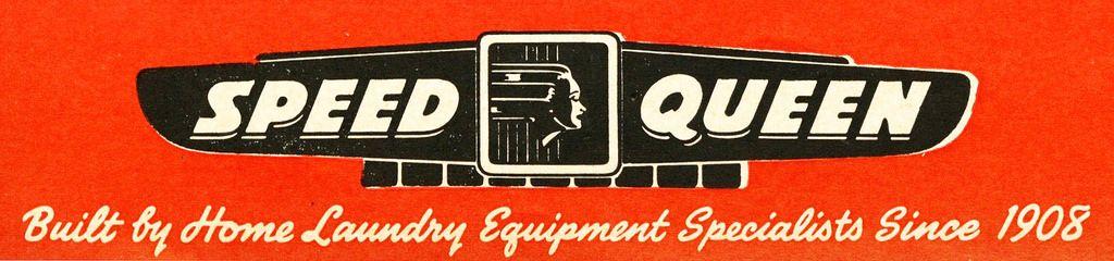 Speed Queen Logo - Speed Queen Logo | 1949. | Paul Malon | Flickr