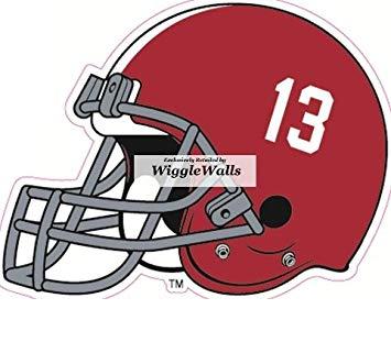Bama Football Logo - Amazon.com: 6 Inch Football Helmet University of Alabama Crimson ...